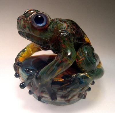 Amazon Jungle Frog by Karl Tseu
