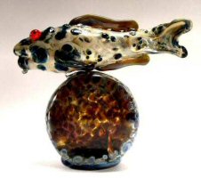 Borosilicate Glass Fish by Karl Tseu