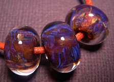 Yorkshire Fire ~ Boro Glass Bead Set