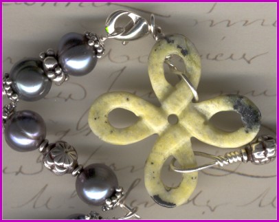 Yellow Turqoise Clasp and more good wire wrapping